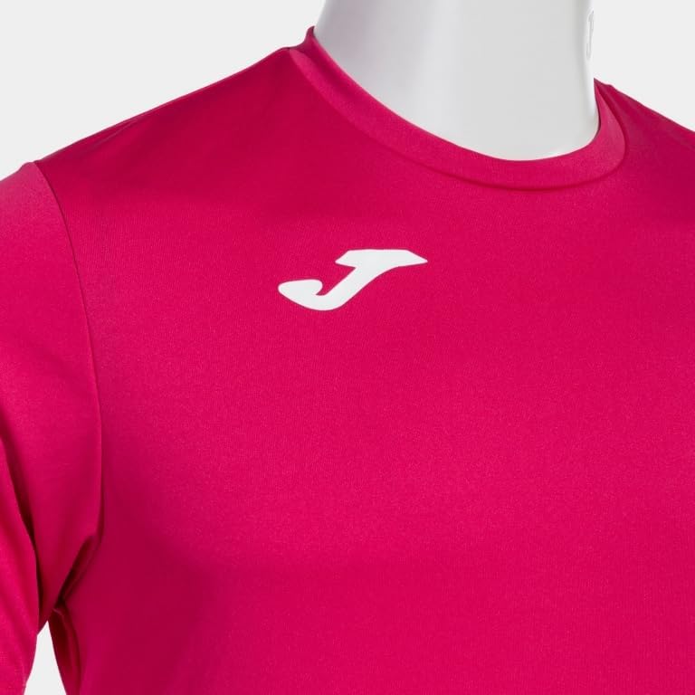 Joma Combi M/C T-Shirt Homme Fuchsia Taille M – Maillot Sport Polyester 100 % Respirant et Résistant - Image détaillée