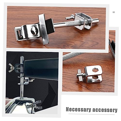 Abrazadera profesional para campana de batería, fácil instalación, accesorio montado en bombo para instrumentos de percusión y kits de batería miniatura 2