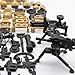 Special Military Soldier Style Weapon Sets, Military Weapon Pack Accessories Kits Toys, Swat Team Building Block Toys, Army Equipment Gear Sets, Accessories Compatible with Major Mini figure