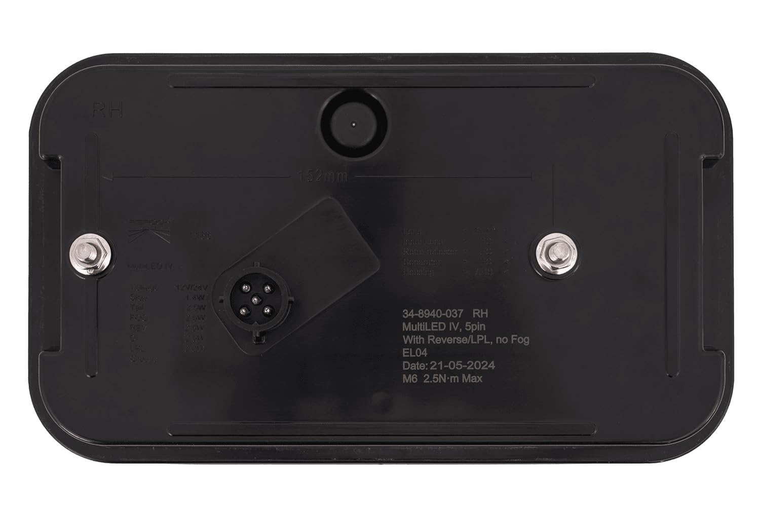 ASPÖCK MULTILED IV tylne światło LED, 6 funkcji, prawe
