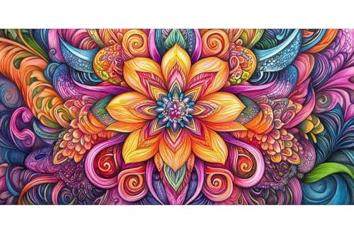 Diamond Painting Full Drill 5D Strass Cristal Mandala - 2