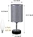 Jorunhe Table Lamp, Set of 2 Modern Touch Control Bedside Lamp,Ambient Light, Fabric Shade, Nightstand Lamp Perfect for Bedroom, LED Bulbs Included Jorunhe Table Lamp, Set of 2 Modern Touch Control Bedside Lamp,Ambient Light, Fabric Shade, Nightstand Lamp Perfect for Bedroom, LED Bulbs Included