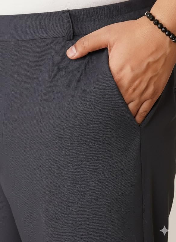Image of OOMPH! Men's Short for Summer | Stretchable Fabric | Breathable & Lightweight | Casual Lounge Short with Elastic Waistband & Drawstring