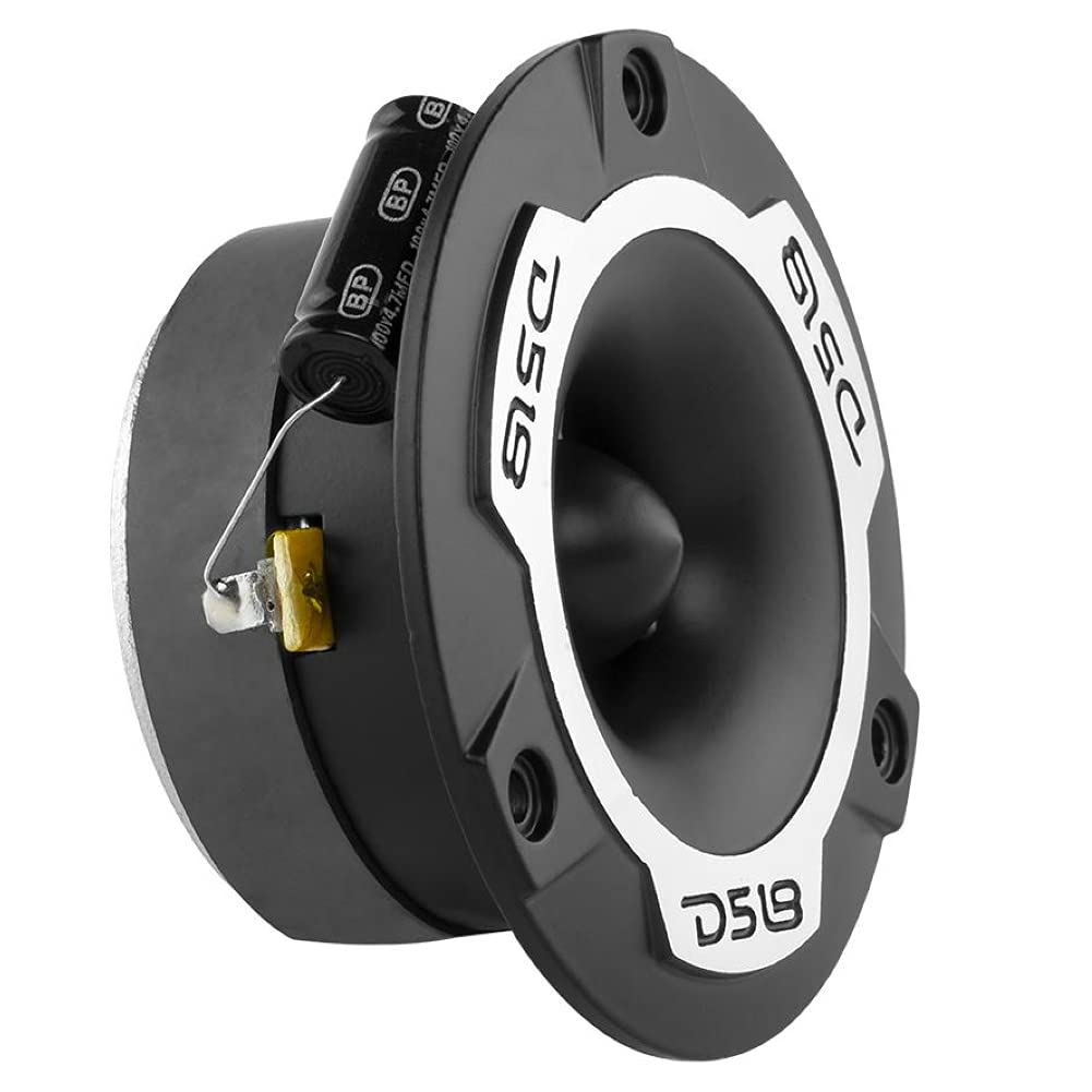DS18 2 PRO-TWX1 super Bullet hochtöner von 9,60 cm 96 mm Durchmesser 120 watt rms und 240 watt max 4 ohm mit 103 db empfindlichkeit bei 4 cm Tiefe, pro Paar + 3 kostenlose Aufkleber