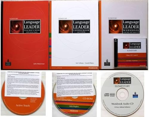 Language Leader �p��b�e�L�X�g�Z�b�g 1CD-ROM&4CDs ����