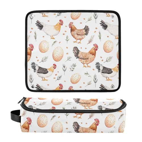 Bolsa organizadora para herramientas de cabello resistente al calor y portátil de 14.6 x 3.9 x 3.9 pulgadas miniatura 3