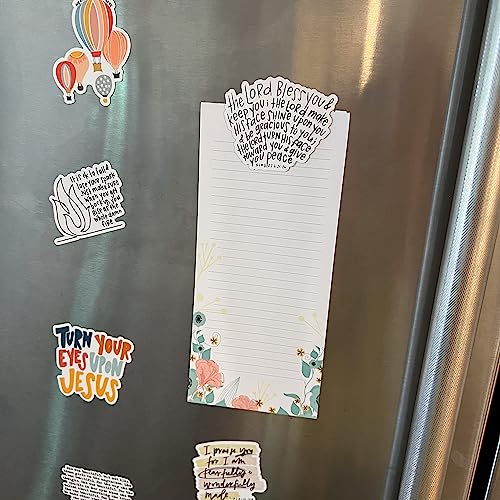 Imán refrigerador rectangular con versículo bíblico miniatura 3