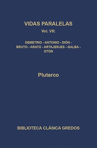 379. Vidas paralelas VII (Bibl. Clásica Gredos)