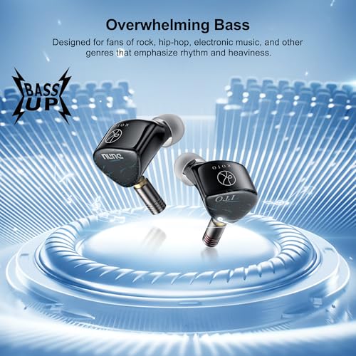 Image of HiFiGo DUNU x KOTO ITO in Ear Monitor 2DD+2BA Hybrid IEM, HiFi IEM Earphone with Detachable Silver-Plated OCC Copper IEM Cable for Musician Audiophile