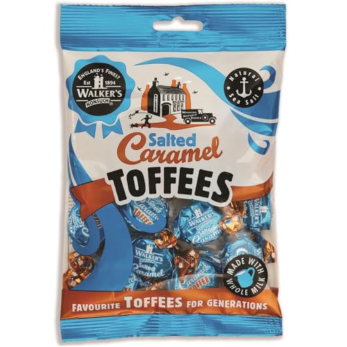 Walkers' Nonsuch Salted Caramel Toffees | with Butter & Whole Milk | Imported from the UK | Traditional British Candy | Individually Twist Wrapped Toffee | 5.29 Oz (150g) - image 9