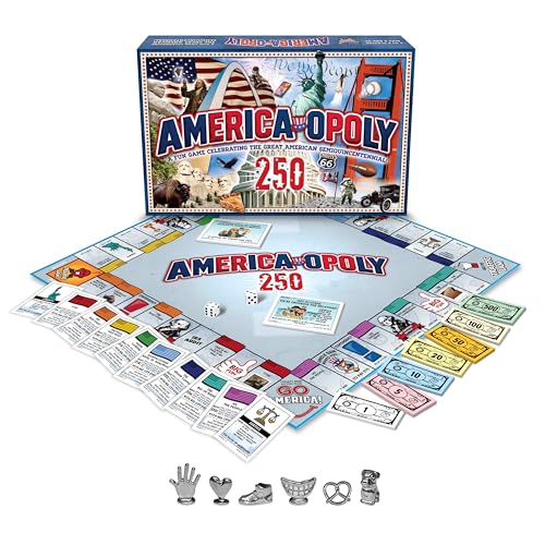 America-Opoly 250th Board Game miniatura 5