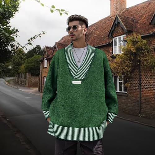 Knitted Pullover Sweaters for Men and Women with Minimalist Autumn and Winter Design. Sensory Knitted Pullover3