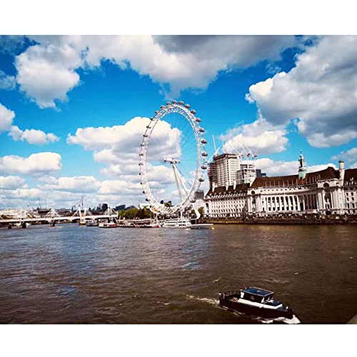 Point de croix imprimé 11CT Londres : brodez sans vous fatiguer les yeux