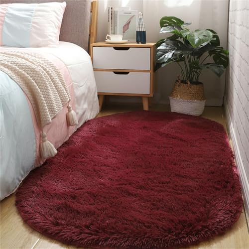 Alfombras de Habitacion Gris y Rojo Marca Treer