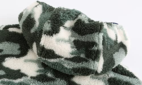 Boys Fleece Sherpa Hoodie Sweatshirts Kids Ultra Soft Full-Zip Jacket4