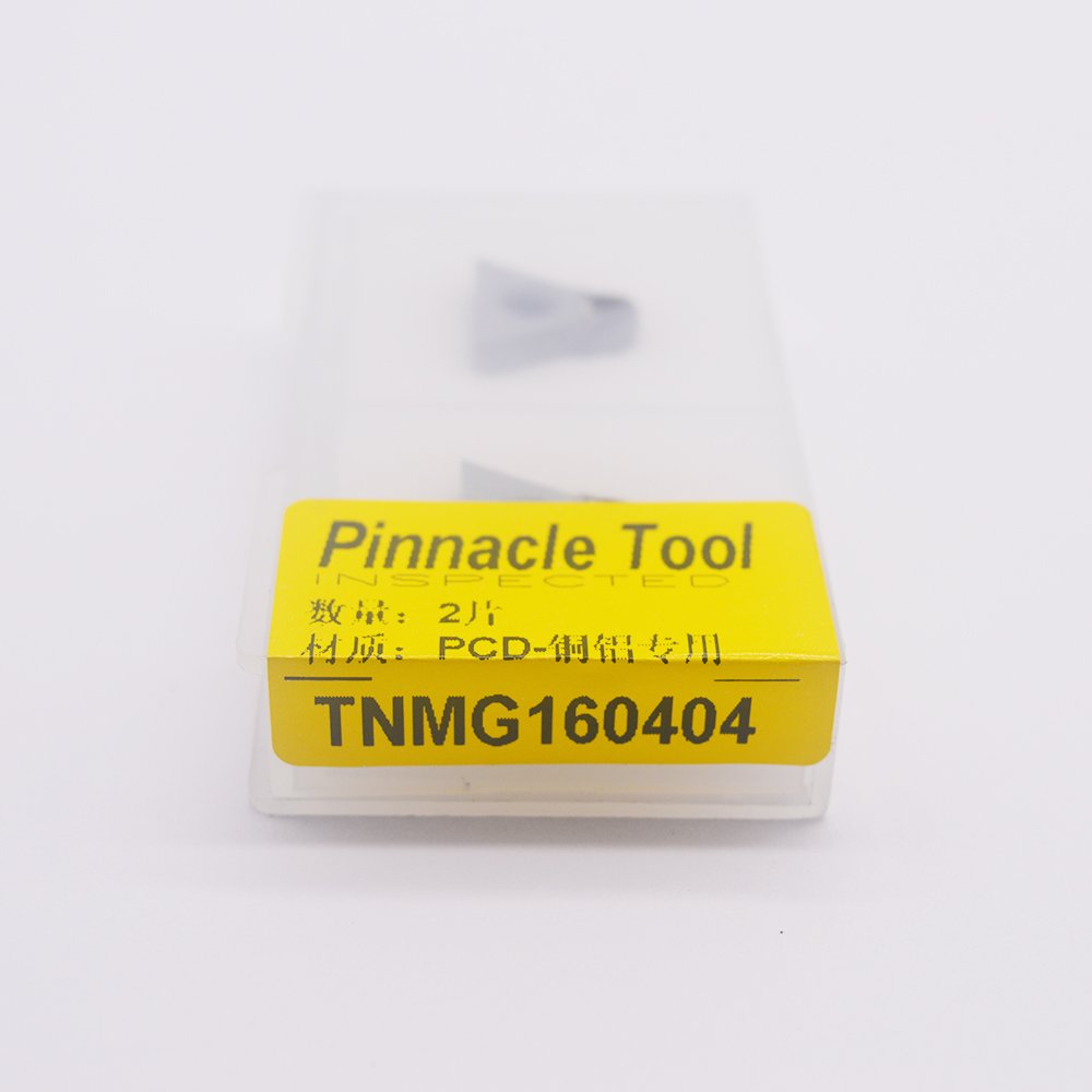 ZIMING-1 2PCS TNMG 331 PCD/TNMG 160404 PCD CNC Diamond insert For Lathe Tools Inserts Suitable for machining aluminum/Nonferrous metals