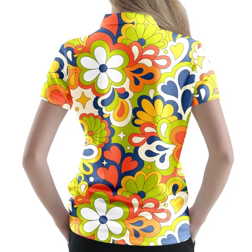 Womens Funny Golf Shirts Outfits Casual Golf Shirt2