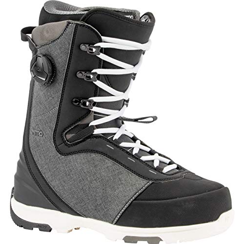 Nitro Herren Snowboardboot Club BOA HYBRID Boot´20, Größe:43 1/3, Farben:Black