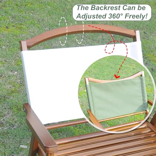 Chaise jardin pliante légères blanche compacte avec dossier - 7