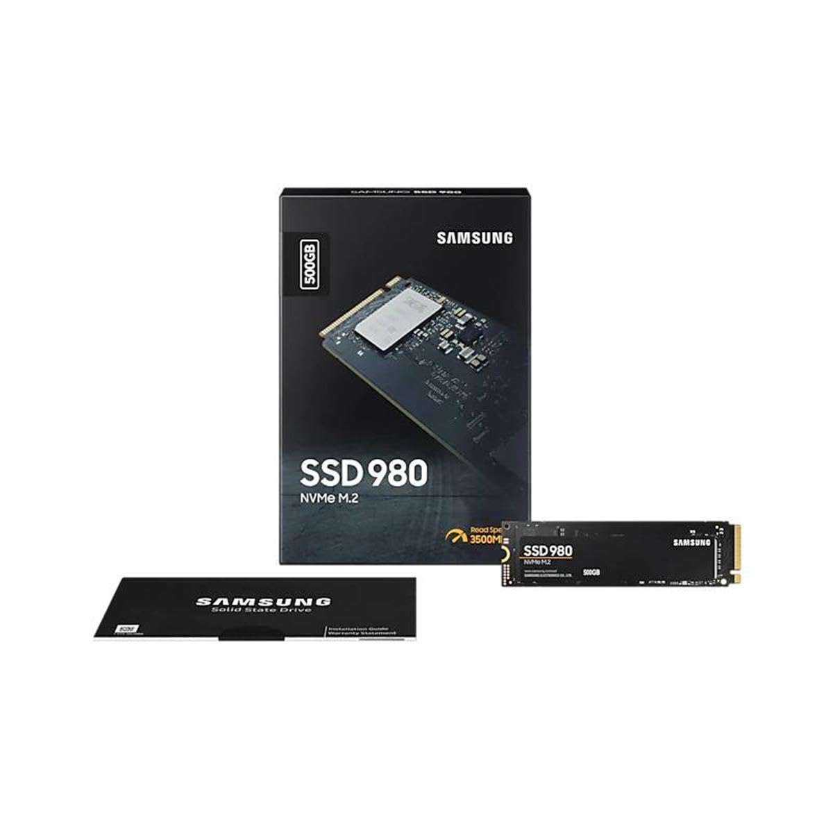 Samsung 980 500GB PCIe 3.0 NVMe M.2 Internal SSD