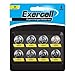 Price comparison product image Undisclosed 3V SUPERCHARGED 8 Lithium Assorted Button Cell Batteries CR2032 CR2025 CR2016