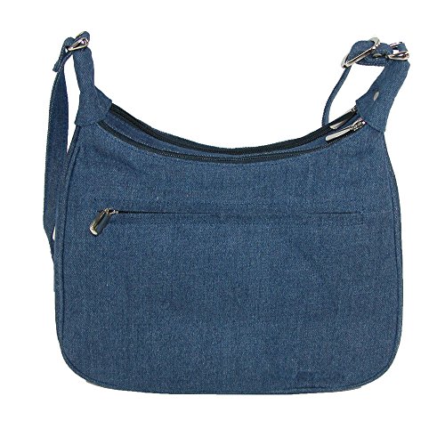 Magnifique Denim Style Shoulder Handbag with Adjustable Strap, Denim2