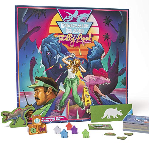 Pandasaurus Games Dinosaur Island Totally Liquid Expansion Board Game - English Cover