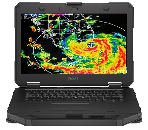 Dell Latitude Rugged 5414 14 Laptop Computer Core i5-6300U 256GB SSD 16GB RAM Backlit Keyboard HDMI VGA Windows 11 Pro Black (Renewed)