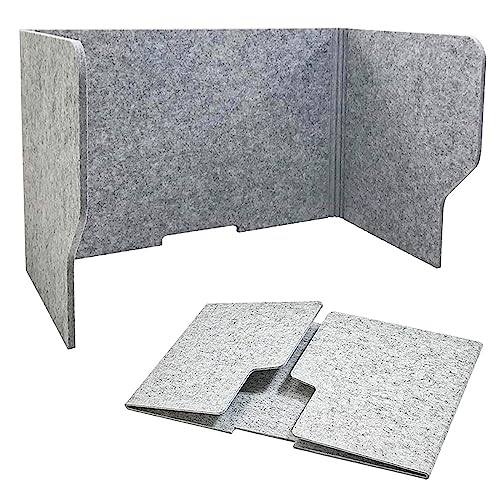 Cloison de bureau pliable pour s'isoler des distractions sur table - 2