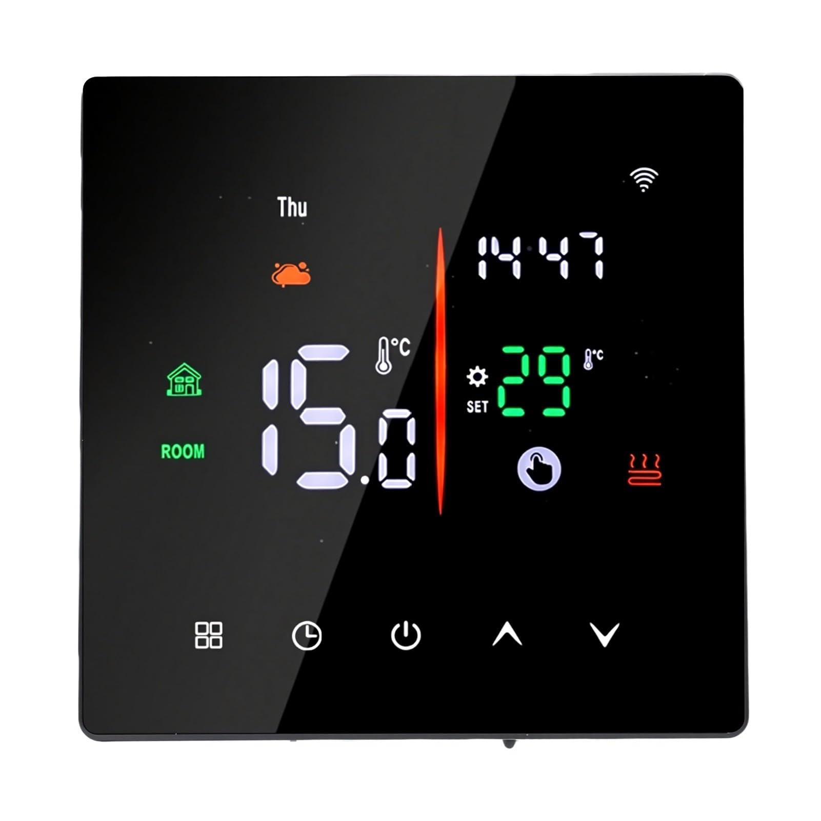 Fabater Termostato Intelligente con Controllo Remoto APP