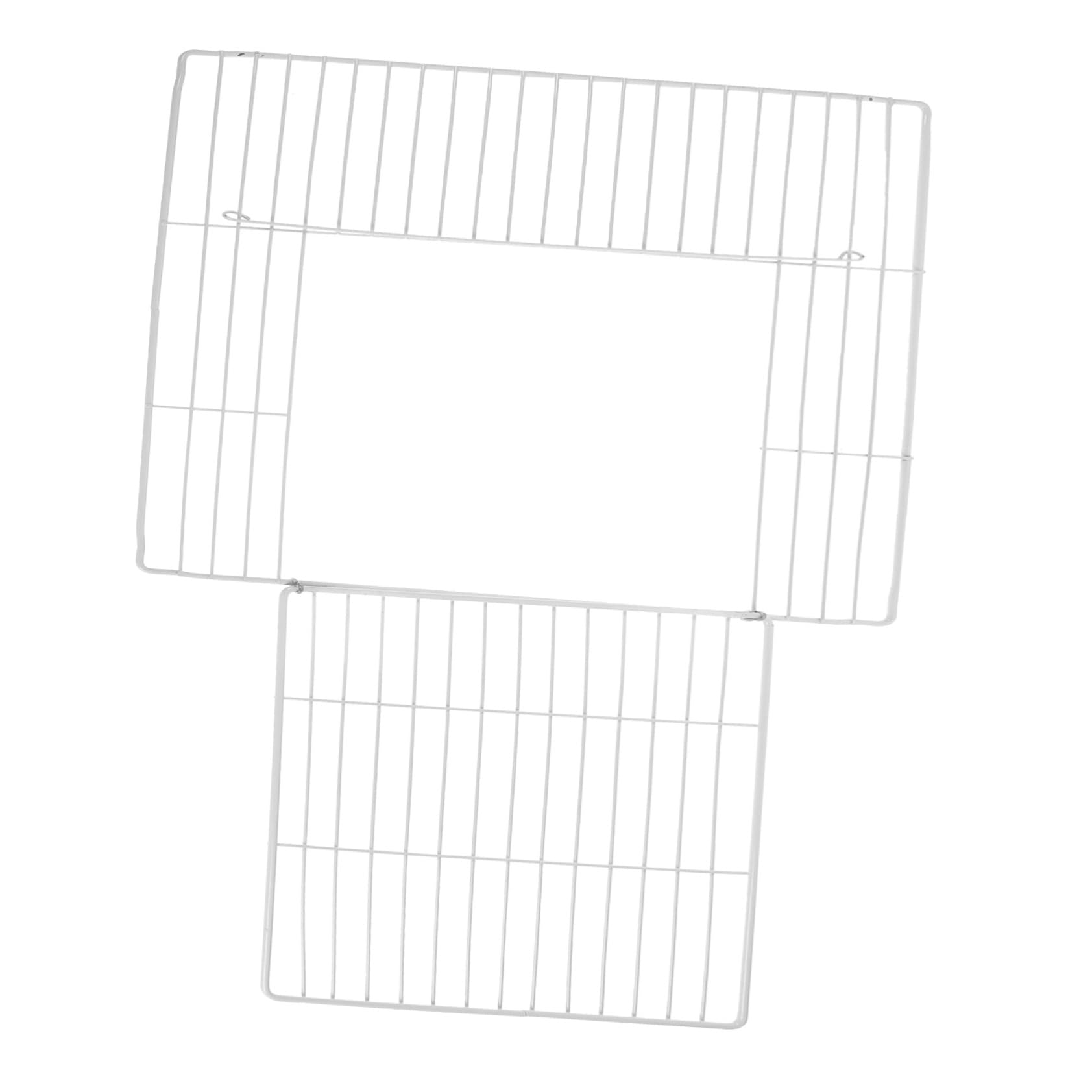 Porte-chat pour cage Milisten : panneau grillagé modulaire pour enclos