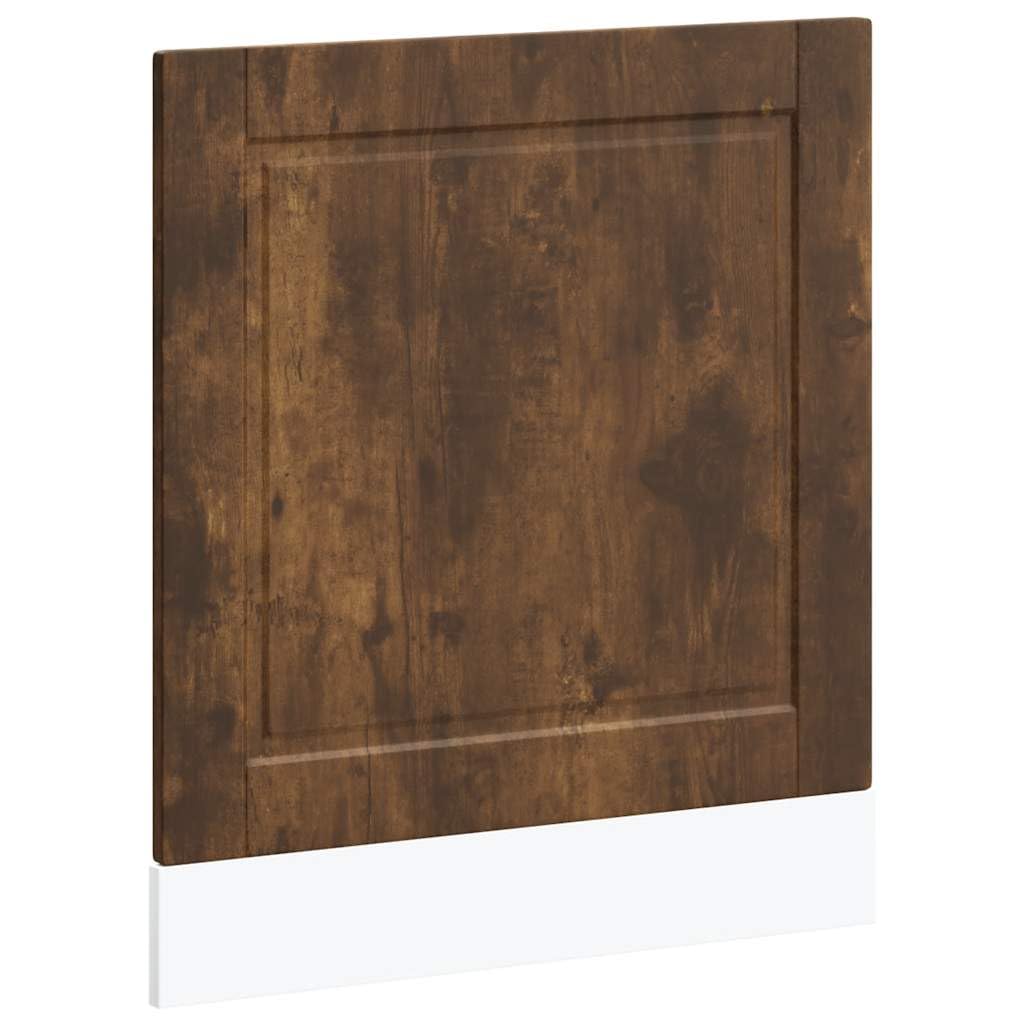 Mokuyard Porto Smoked Oak Dishwasher Panel 60 x 1.5 x 67 cm Engineered Wood Restaurant Hotel Kitchen Model 1 Panel Dishwasher