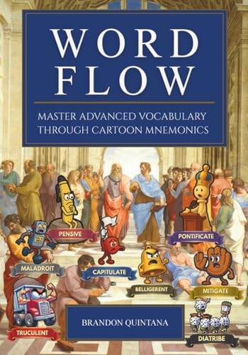 Word Flow: Master Advanced Vocabulary Through Cartoon Mnemonics
