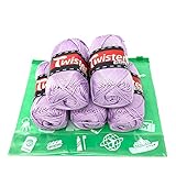 sehr weich, toll zum verarbeiten für gestrickte oder gehäkelte Bekleidung , Accessoires und für vieles mehr