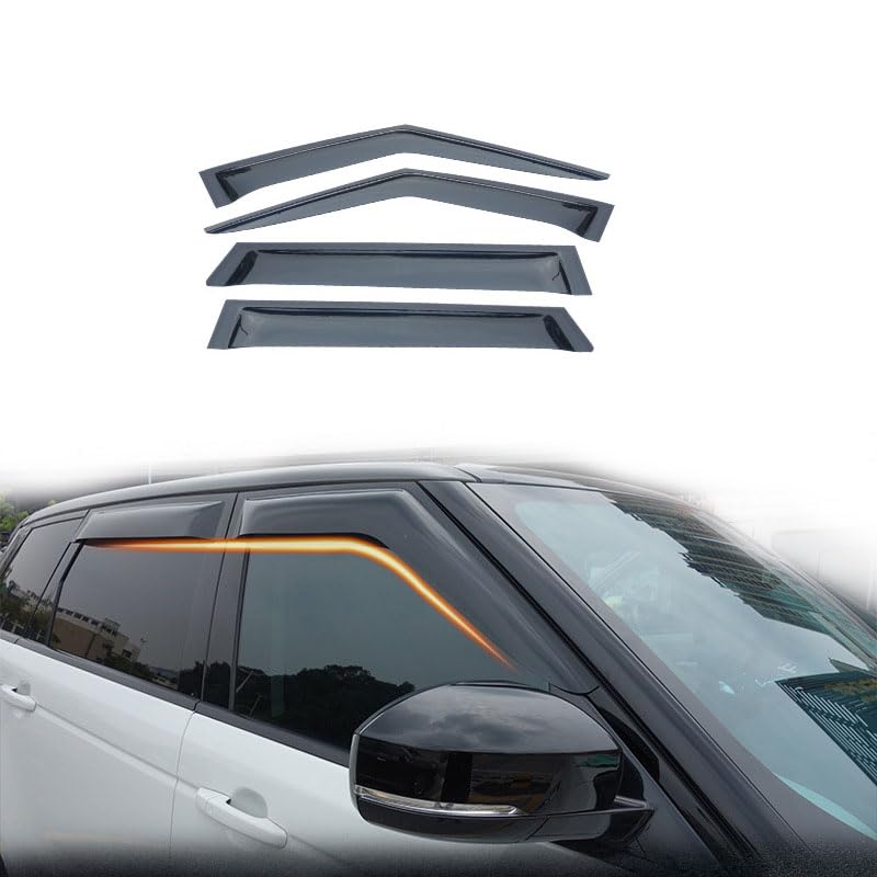 Déflecteurs de vent de voiture anti-buée pour Hyundai Sonata 2005-2010 avec pare-pluie