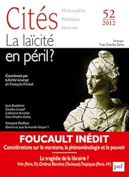 Misc. Supplies Cités 2012, n° 52: La laïcité en péril ? [French] Book