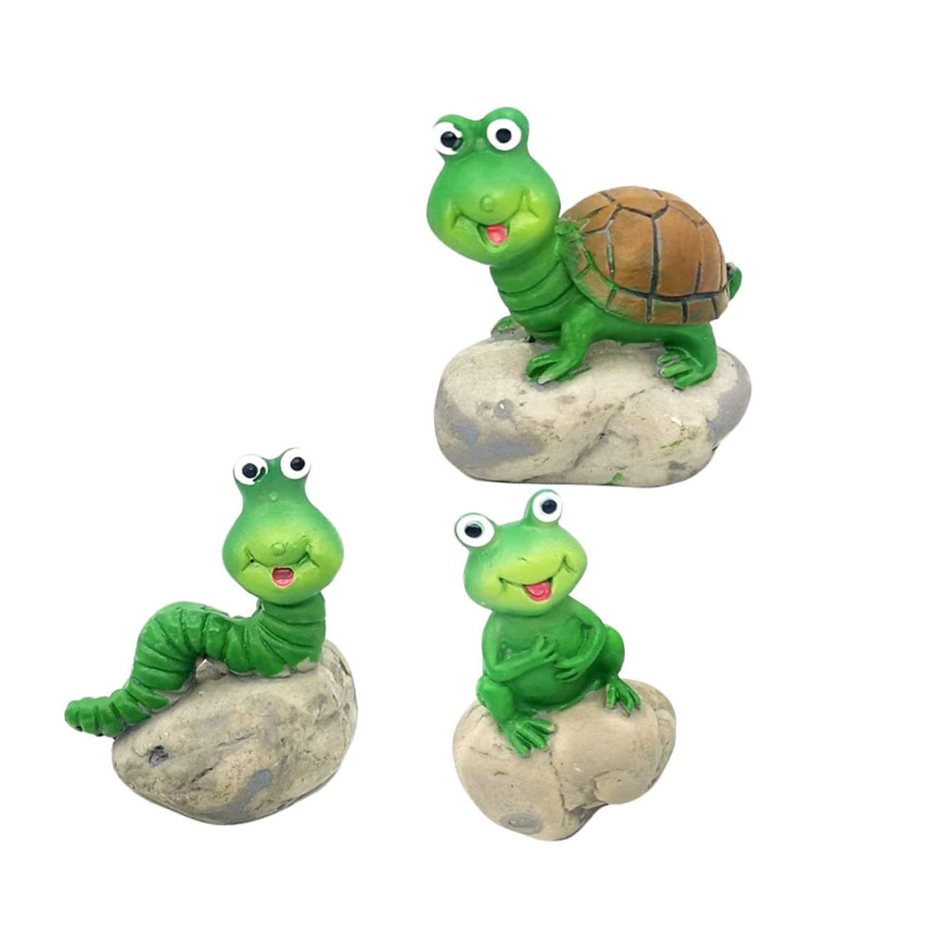 Ornements pour bonsai et mini jardin : créez un coin de nature avec ces animaux en résine