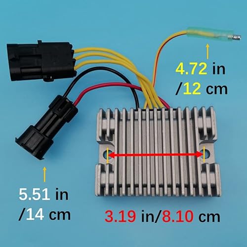 Miniatura 2 de Regulador de Voltaje Rectificador para Polaris 4012192 Ranger Hawkeye Sportsman 400 Scrambler 500 Trail Blazer Boss 330 Side by Side Touring HO 4X4