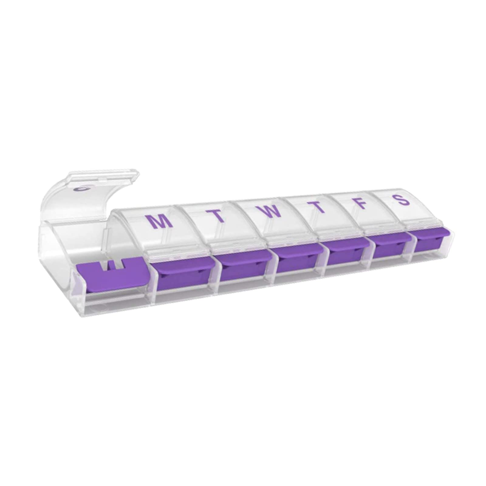 Pill Box Weekly Pill Organiser Pop Open Pill Boxes 7 Day 2 Times a Day Ablet Box with 7 Compartments for Dispenser CaseVitamins Fish Oils Supplements and Medicine