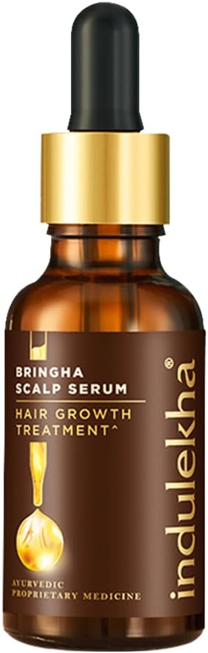 Bringha Hair Growth Treatment Scalp Serum with Bringha, Rosemary and Amla for Hair Growth, 30 ml