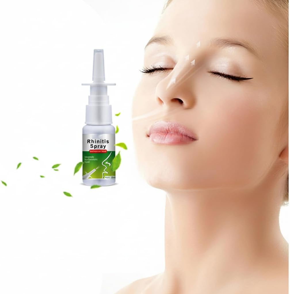 Azonee 20ml Nasal Spray, Relief for Nasal Congestion and Discomfort, Natural, Sterile - Fast Relief Nasal Spray - for Symptoms of Blocked Ears, Nasal Congestion, Itching, Runny Nose, Smooth Sneezing