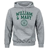 Barnesmith College of William & Mary W&M Tribes Hooded Sweatshirt, Heritage, Charcoal Grey, Small