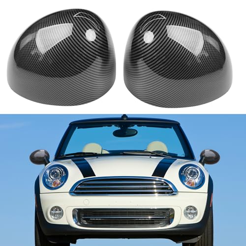 Boîtier de rétroviseur carbone Mini Cooper R56 R55 R57 coque rétroviseur