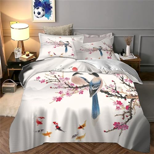 Parure de lit king 3D imprimée microfibre de qualité supérieure - 6