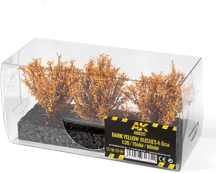 Ak Interactive Dark Yellow Wash (AK00300) - Lavaggio Smaltato 35ml Per Modellismo, Carri Armati Tedeschi WWII - 4