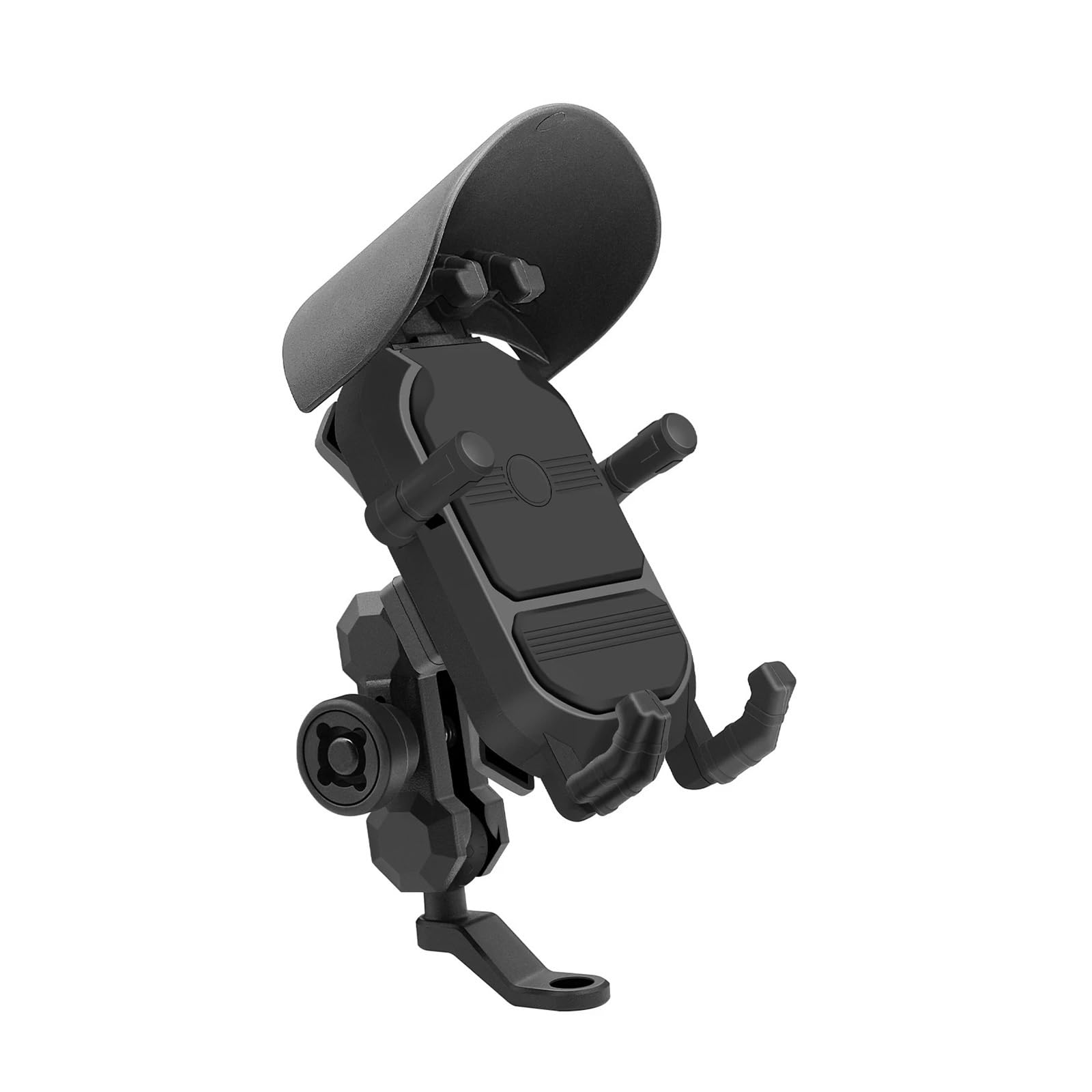 Support GPS Moto Support De Téléphone pour Moto 4 À 7 Pouces, GPS pour Guidon Et Rétroviseur