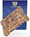 DALSTRONG Lionswood End-Grain Teak Cutting Board - Medium - w/Steel Carrying Handles 15.8" x 11.8" x 1.9" - Gift Packaging