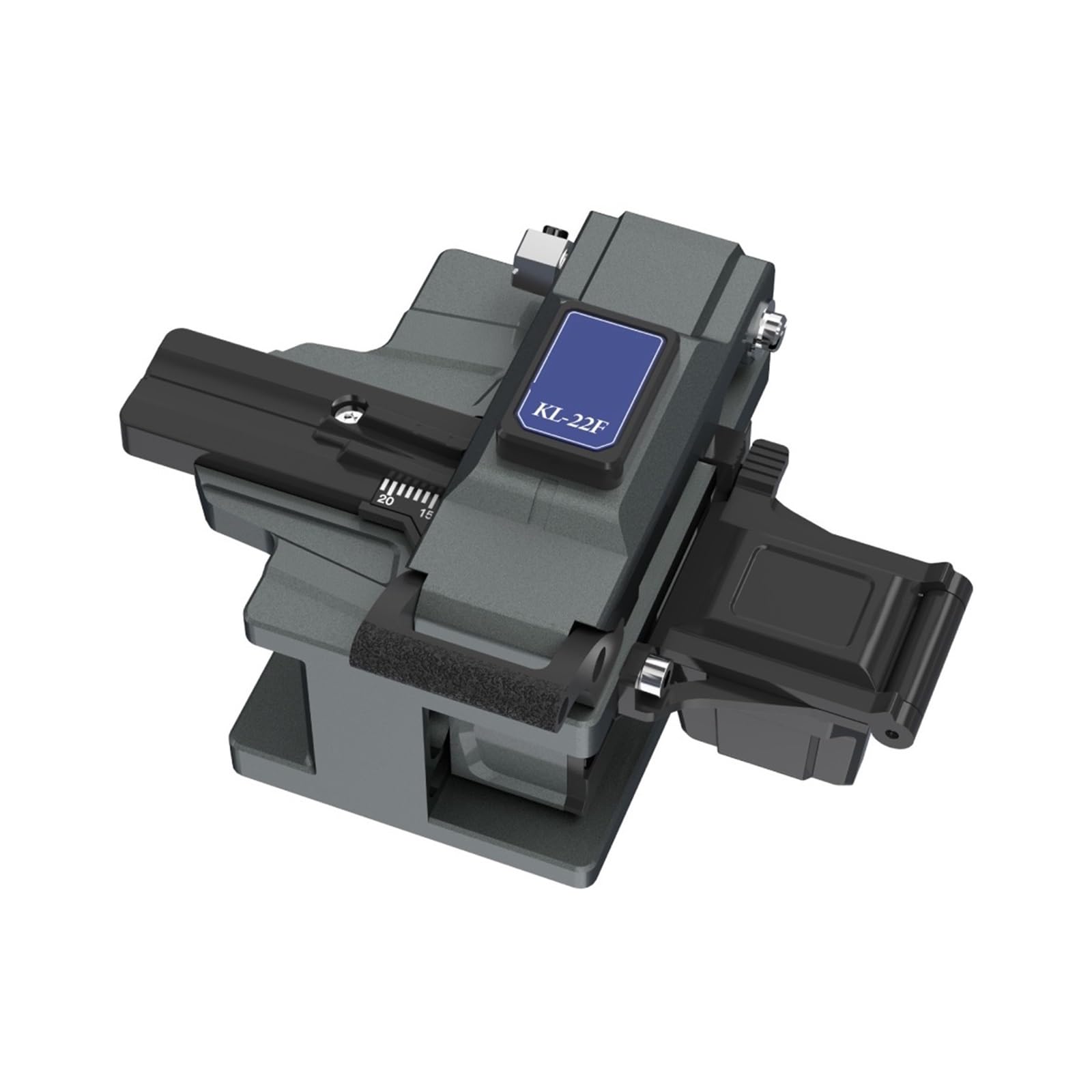 Fiber Cleaver KL-22F Optical Hand Held High Precision Cable Cutting Knife Tools 16 Face Blade Optoelectronic Cleaver