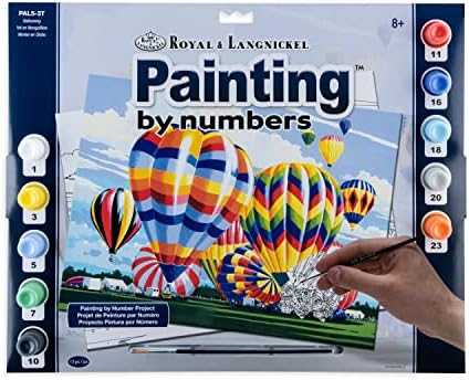Royal & Langnickel PAL5 Ballooning Painting by Numbers Kit