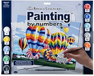 Royal & Langnickel PAL5 Ballooning Painting by Numbers Kit